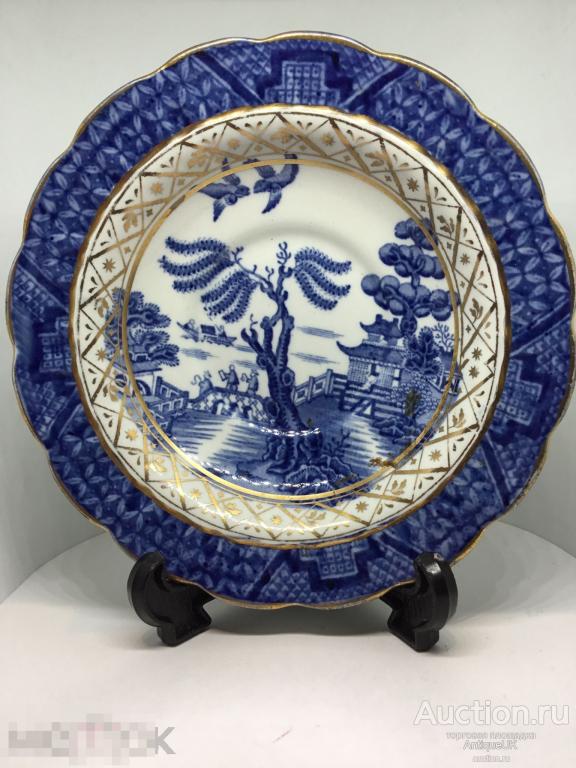 ТАРЕЛКА. БЛЮДЦЕ. ТАРЕЛОЧКА. REAL OLD WILLOW.  Фарфор. БЕСПЛАТНАЯ ДОСТАВКА!!! 