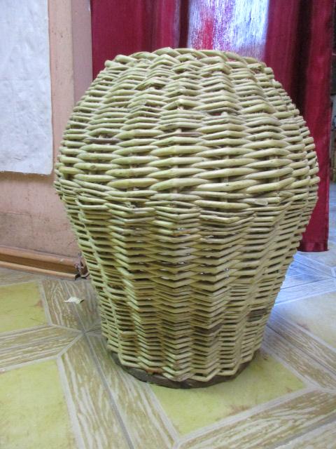 КОРЗИНА ГОРШОК ПЛЕТЕНЫЙ