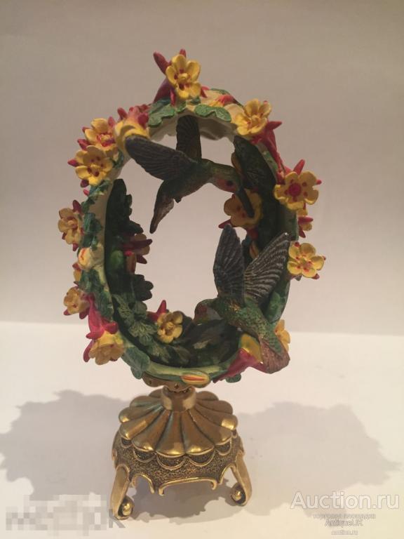 ЯЙЦО. КОЛИБРИ. СВАРОВСКИ. HOUSE OF FABERGE. FRANKLIN MINT. ФАРФОР. БЕСПЛАТНАЯ ДОСТАВКА!!! 