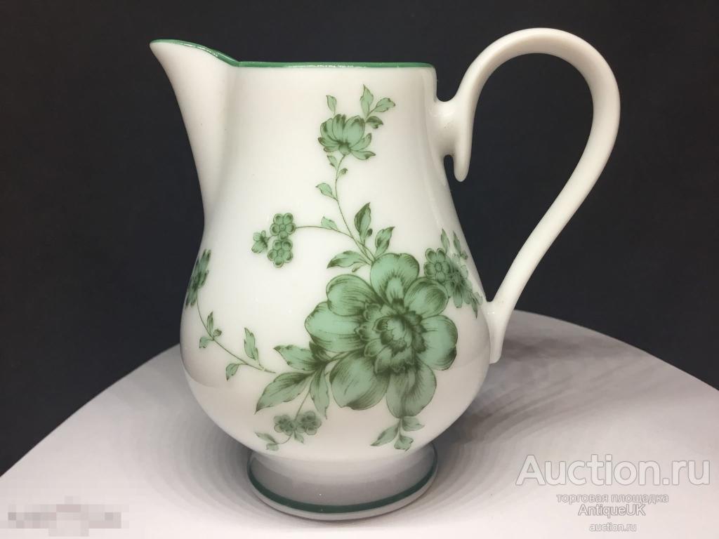 СТАРИННЫЙ МОЛОЧНИК. NORITAKE. ALPENGREEN. ФАРФОР. БЕСПЛАТНАЯ ДОСТАВКА! 