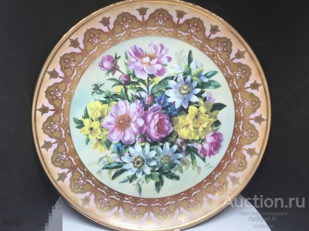 РЕДКАЯ КОЛЛЕКЦИОННАЯ ДЕКОРАТИВНАЯ ТАРЕЛКА ХУДОЖНИКА - ALBERT WILLIAMS. НОМЕРНАЯ. БЕСПЛАТНАЯ ДОСТАВКА 