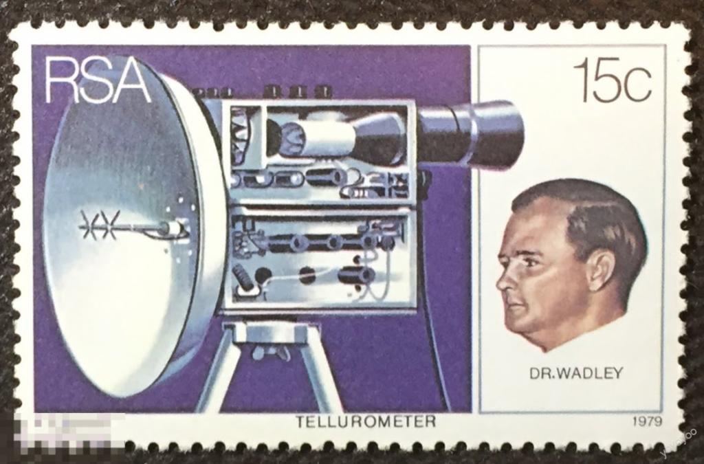 1979 RSA ЮАР Южная Африка Геодезия Персоналии 552 ** А125 