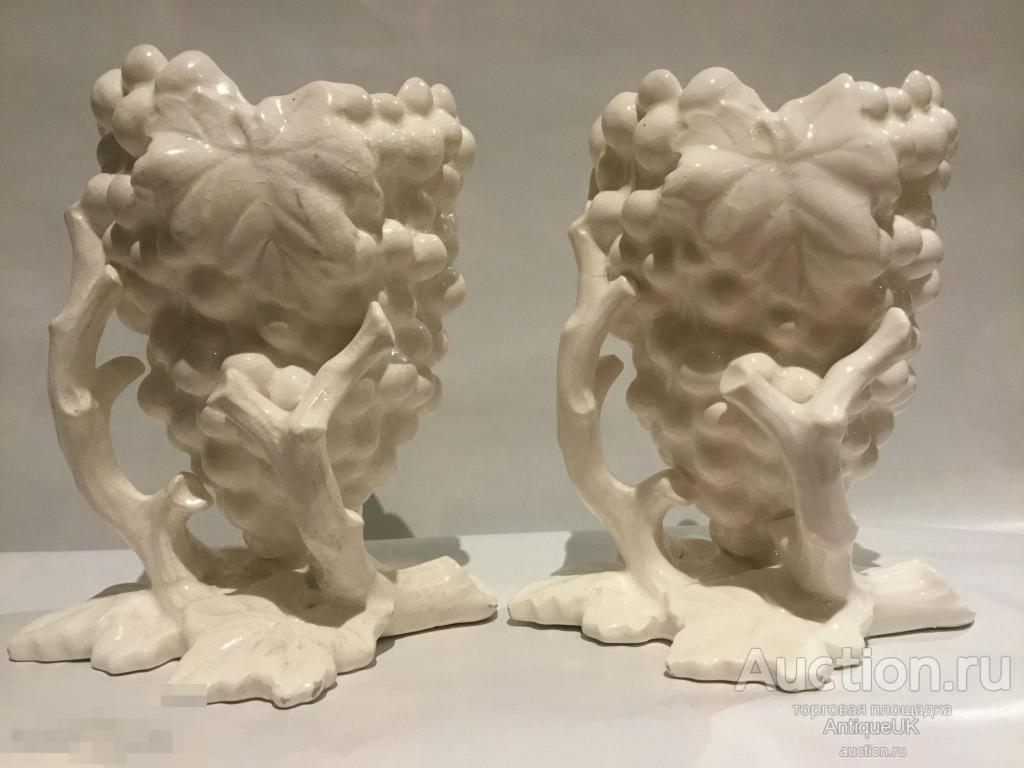 ПАРНЫЕ АНТИКВАРНЫЕ ВАЗЫ. БЕСПЛАТНАЯ ДОСТАВКА! 