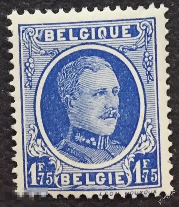 1927 Бельгия Персоналии Король Альберт I 229 ** А128 