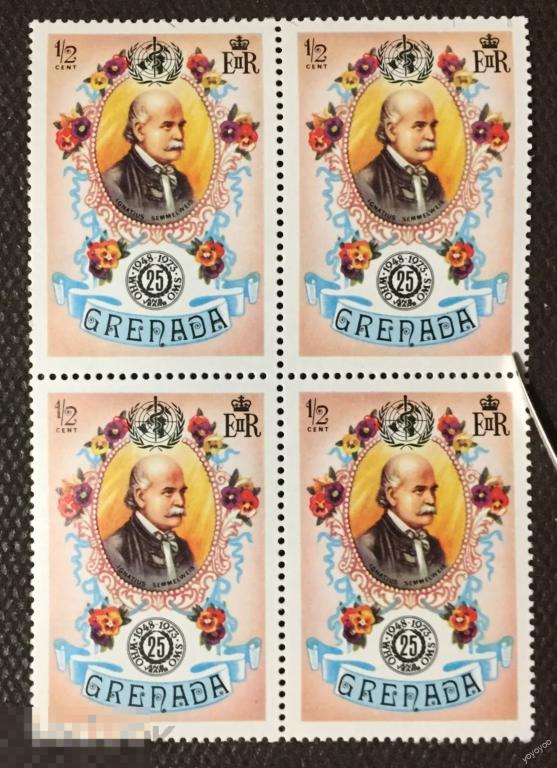 1973 Гренада Медицина Персоналии КВАРТ ** А125 