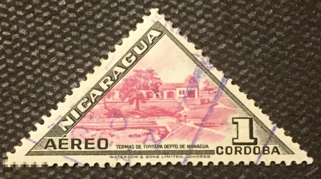 1947 Никарагуа Авиапочта Стандарт Ландшафт 979 ГАШ А46_ 