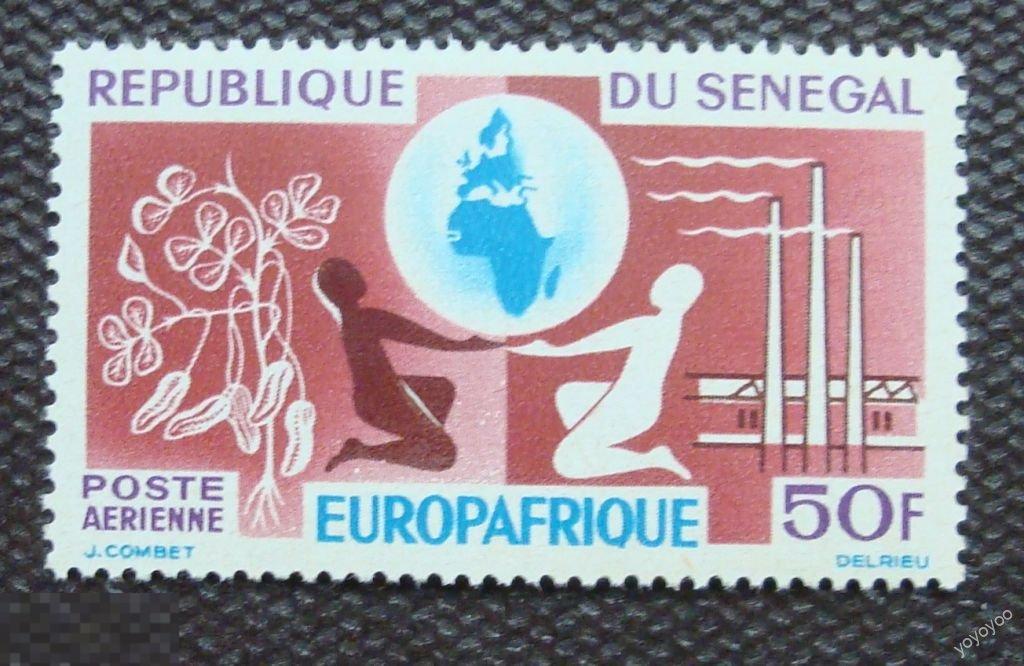 1964 Сенегал Европа-Африка ** А51 