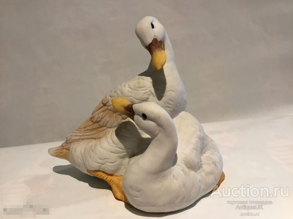 СТАТУЭТКА. УТОЧКИ. ALFRETTO PORCELAIN. БЕСПЛАТНАЯ ДОСТАВКА!!! 