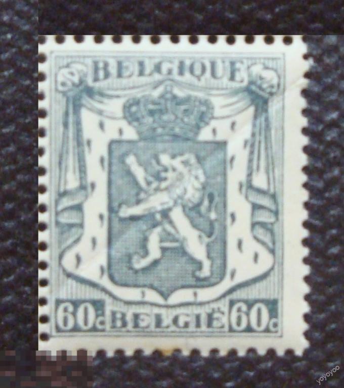 1940 Бельгия Стандарт Герб 566 ** А46 