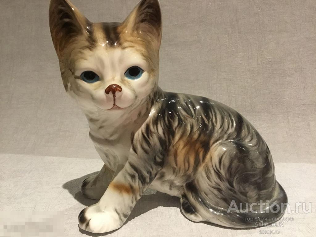 СТАТУЭТКА. КОТ.  ЛЕОНАРДО. LEONARDO. ФАРФОР. БЕСПЛАТНАЯ ДОСТАВКА!!! 