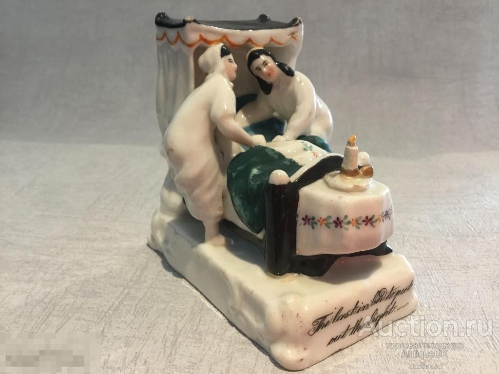 СТАРИННАЯ СТАТУЭТКА.  CONTA & BOEHME САКСОНИЯ. ГЕРМАНИЯ. БЕСПЛАТНАЯ ДОСТАВКА!!! 