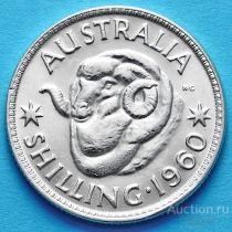 Австралия 1 шиллинг, 1960 XF