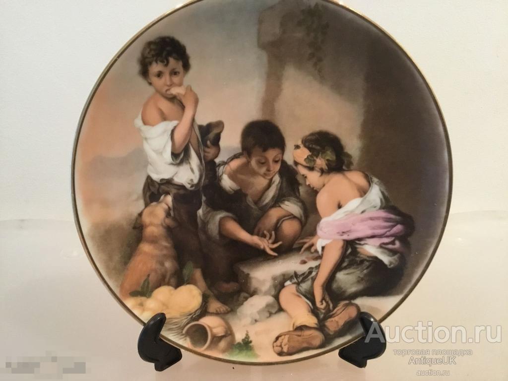 ДЕКОРАТИВНАЯ ТАРЕЛКА. АНГЛИЯ. ФАРФОР. Бесплатная доставка !!! 