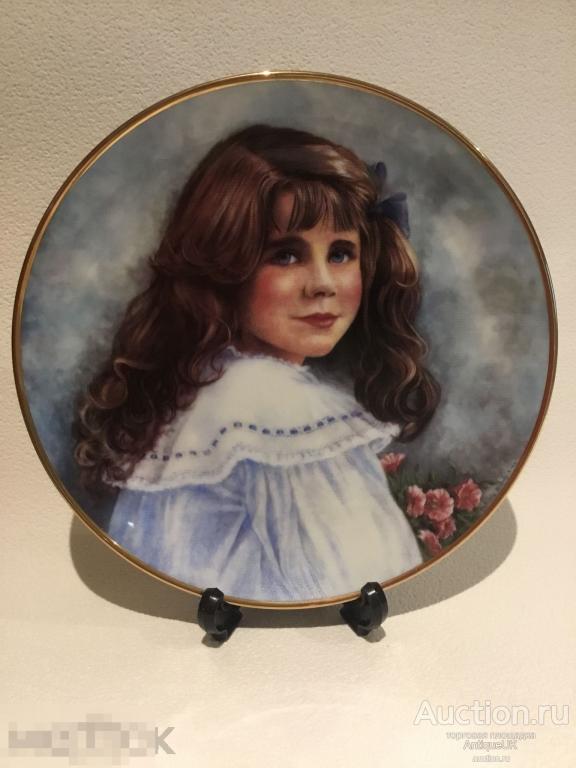 ТАРЕЛКА. FRANKLIN MINT. НОМЕР. БЕСПЛАТНАЯ ДОСТАВКА!!! 