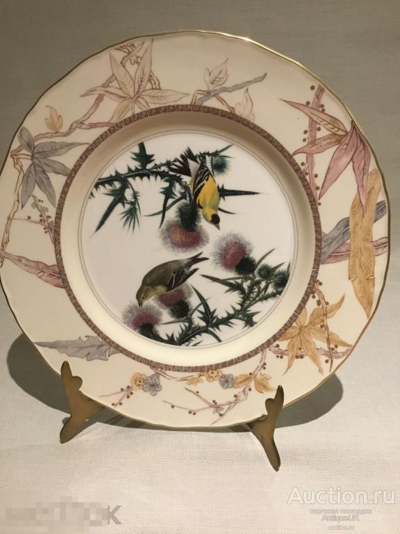 РЕДКАЯ КОЛЛЕКЦИОННАЯ ТАРЕЛКА. ROYAL WORCESTER. JOHN AUDUBON. БЕСПЛАТНАЯ ДОСТАВКА!!! 