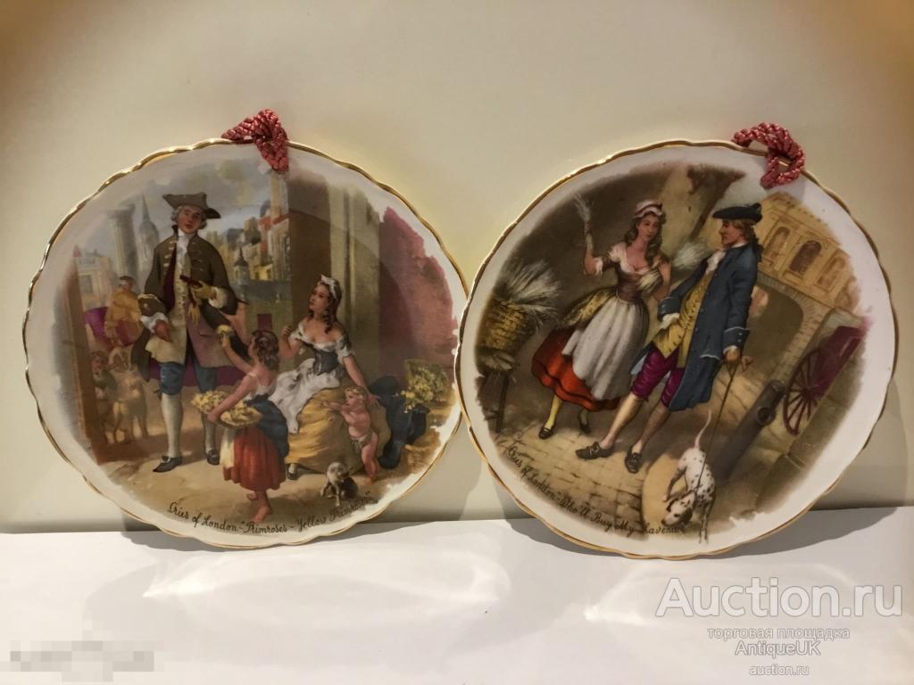 СТАРИННЫЕ ТАРЕЛОЧКИ НА СТЕНУ. УКРАШЕНИЕ НА СТЕНУ. STAFFORDSHIRE. АНГЛИЯ. БЕСПЛАТНАЯ ДОСТАВКА!!! 