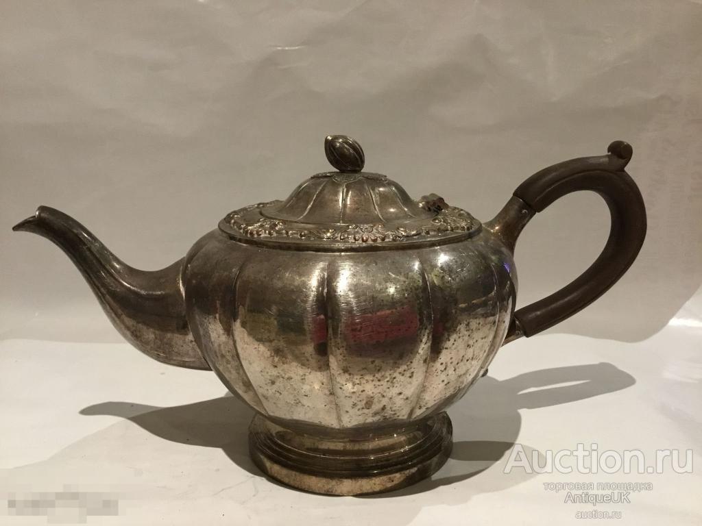 ЧАЙНИК. RIDEAU PLATE.  СЕРЕБРЕНИЕ. АНГЛИЯ. БЕСПЛАТНАЯ ДОСТАВКА!!! 