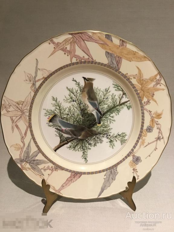 РЕДКАЯ КОЛЛЕКЦИОННАЯ ТАРЕЛКА. ROYAL WORCESTER. JOHN AUDUBON. БЕСПЛАТНАЯ ДОСТАВКА!!! 