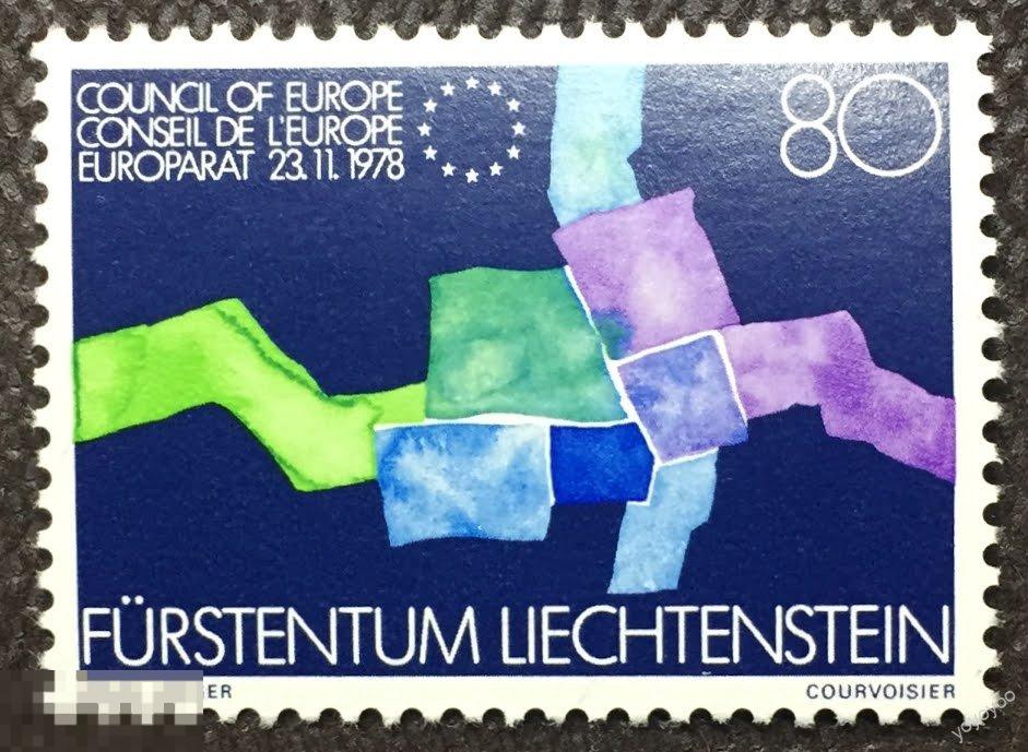 1979 Лихтенштейн Европа Европарламент 729 ** А161-2 