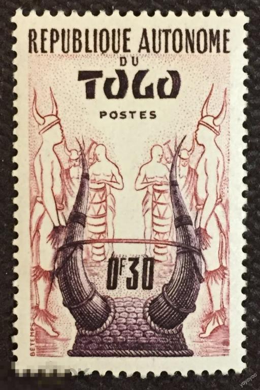 1964 Того ЮНЕСКО Памятники Нубии Бл.14 ** А125 