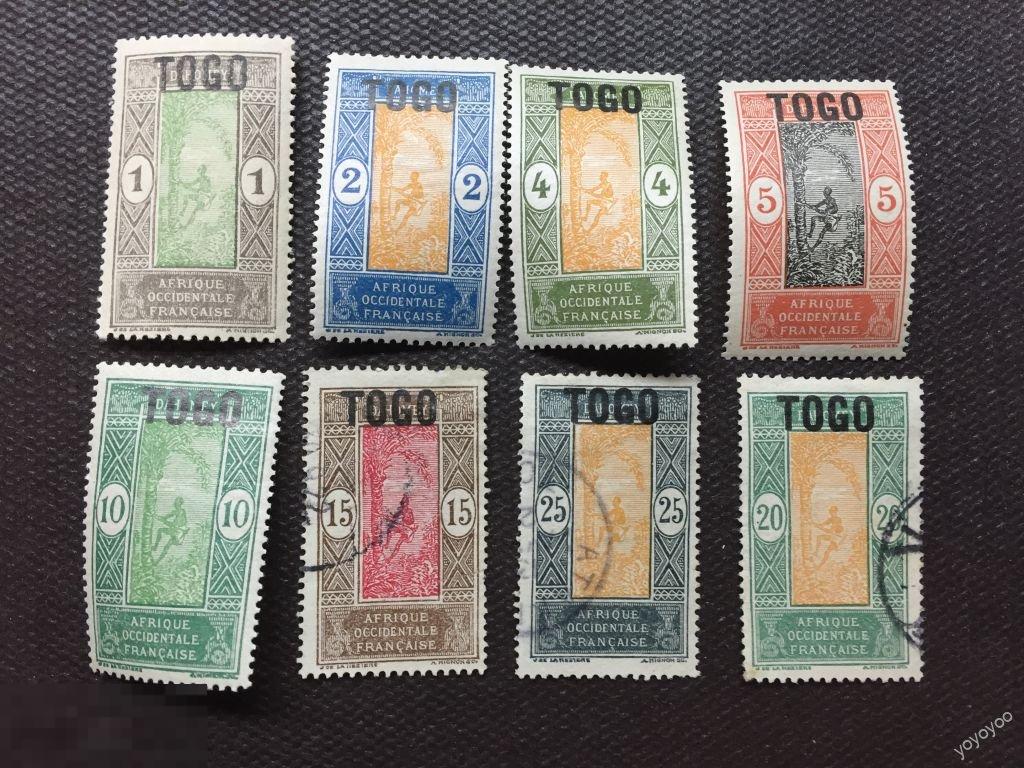 1921-1922 Того Французская колония * чистые и гашеные  А51 