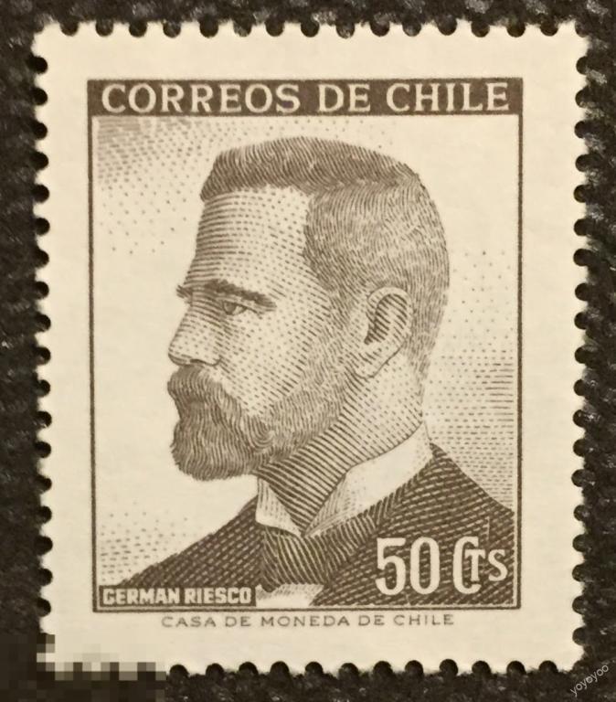 1966 Чили Персоналии 649 ** А46__ 