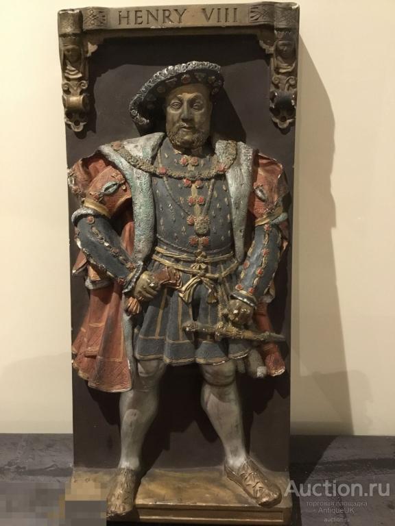 СТАРИННАЯ КАРТИНА. HENRY VIII. АНГЛИЯ.  БЕСПЛАТНАЯ ДОСТАВКА!!! 