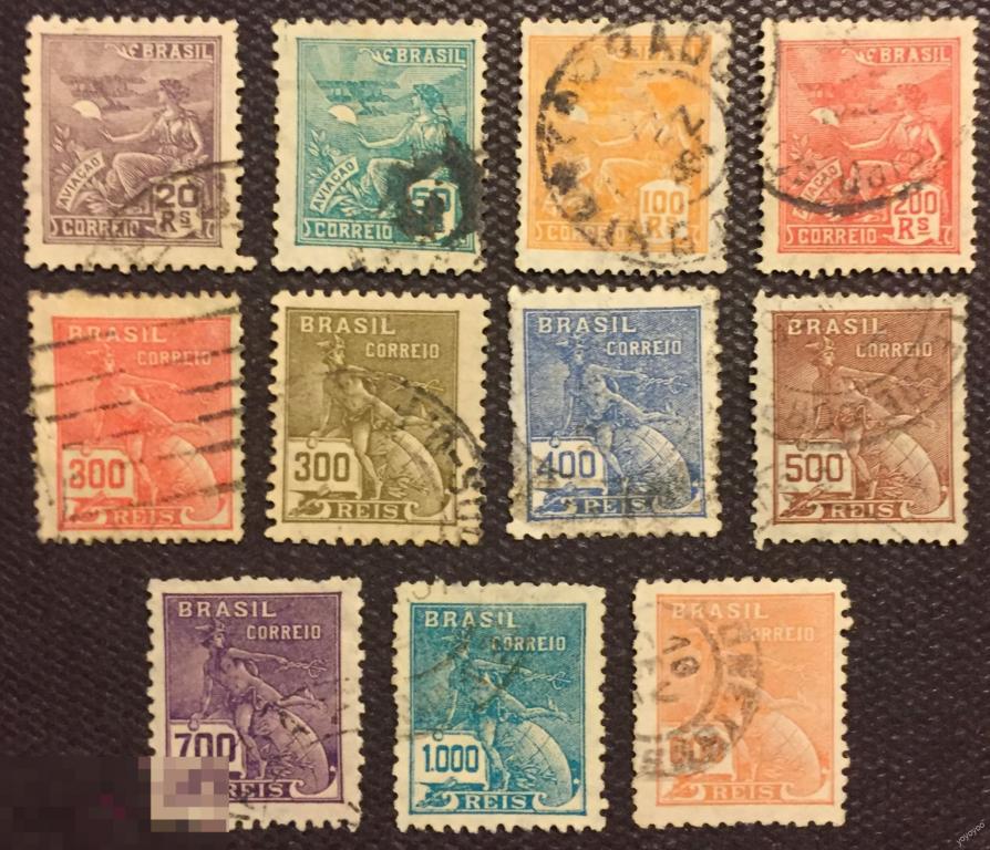 1920/1926 1928/1929 Бразилия Стандарт ГАШ А46_ 