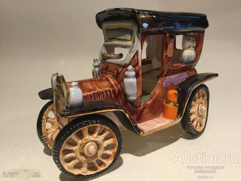 СТАРИННАЯ МОДЕЛЬ МАШИНЫ. МАШИНА. ФАРФОР. БЕСПЛАТНАЯ ДОСТАВКА!!! 