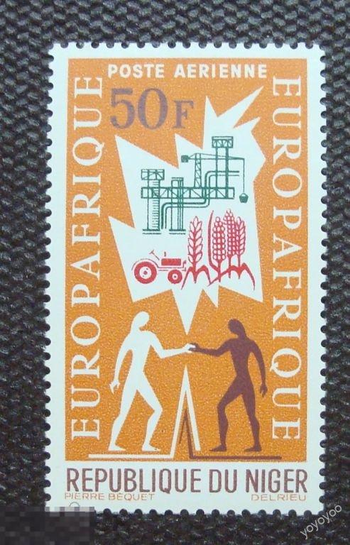 1964 Нигер Европа-Африка 77 ** А51 