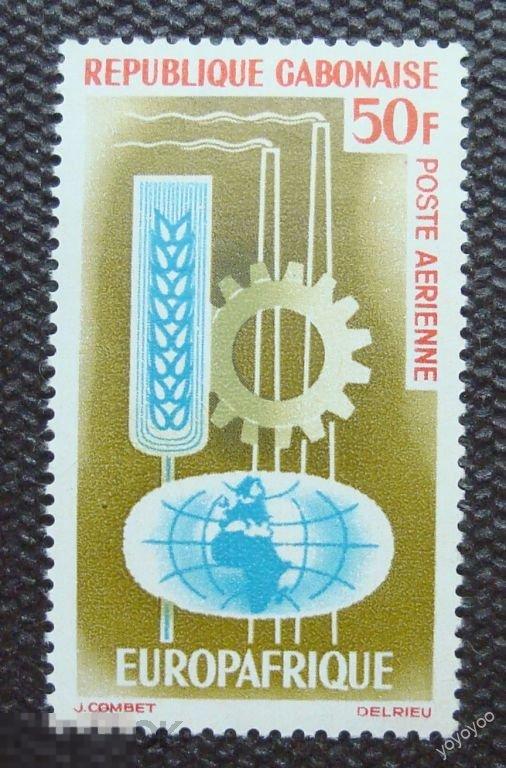 1964 Габон Европа-Африка ** А51 