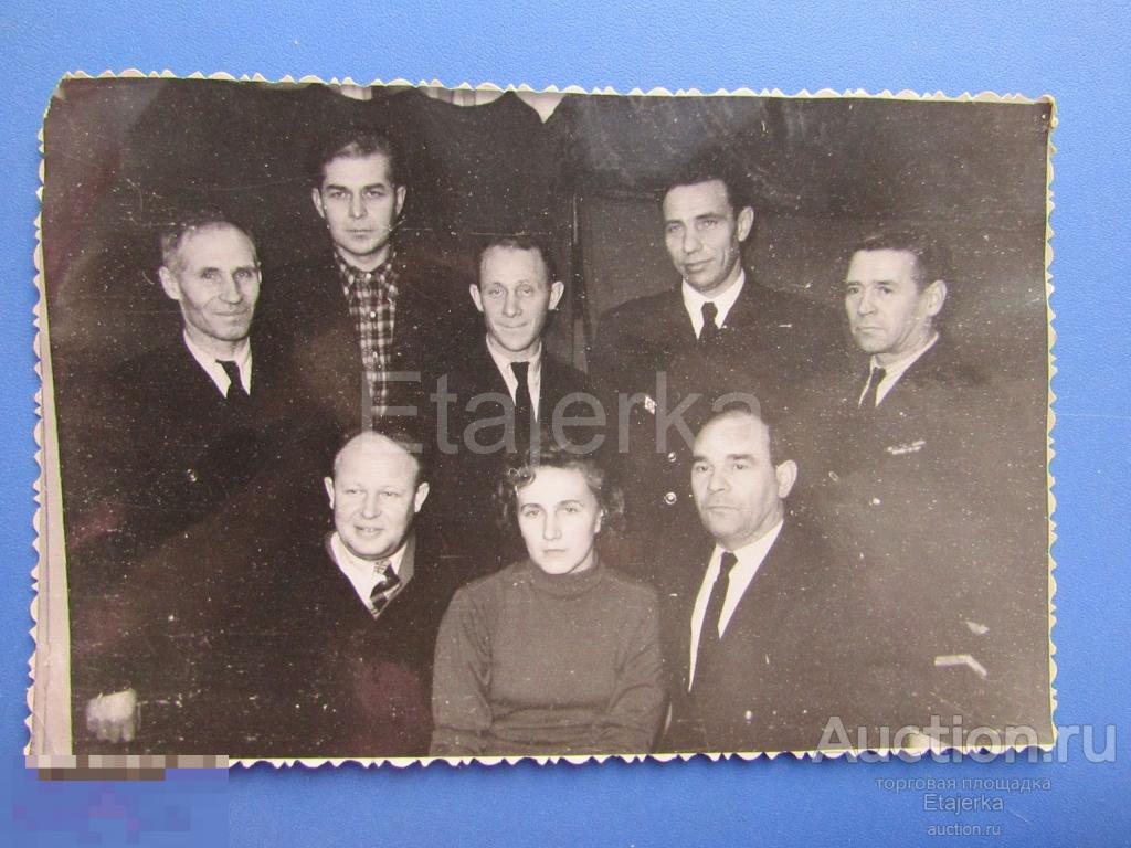 Сотрудники кафедры ВАУ ГВФ. 1960. Авиация  .Фото СССР .  ( Лш) 