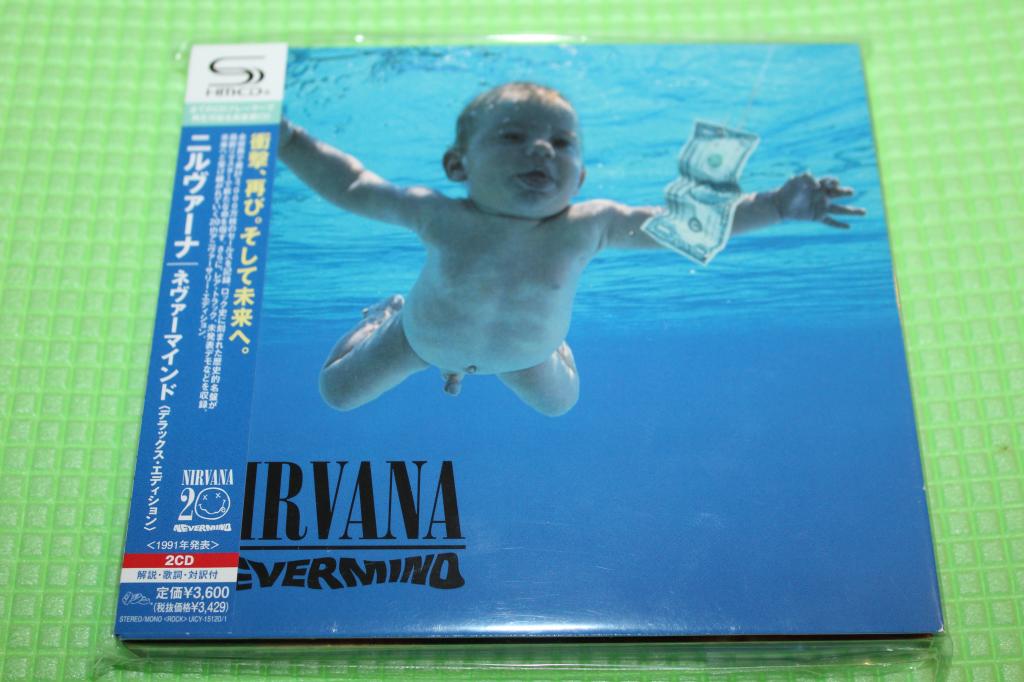 Nirvana / Nevermind 91 / Japan SHM  2CD Transp.Slipcase