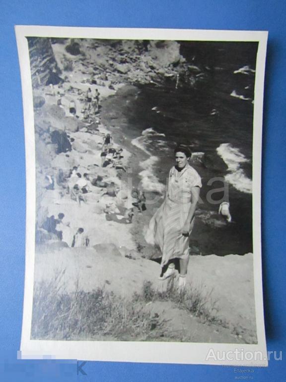 Женщина . Одесса    .  1953 .   Фото  СССР  (17н) 