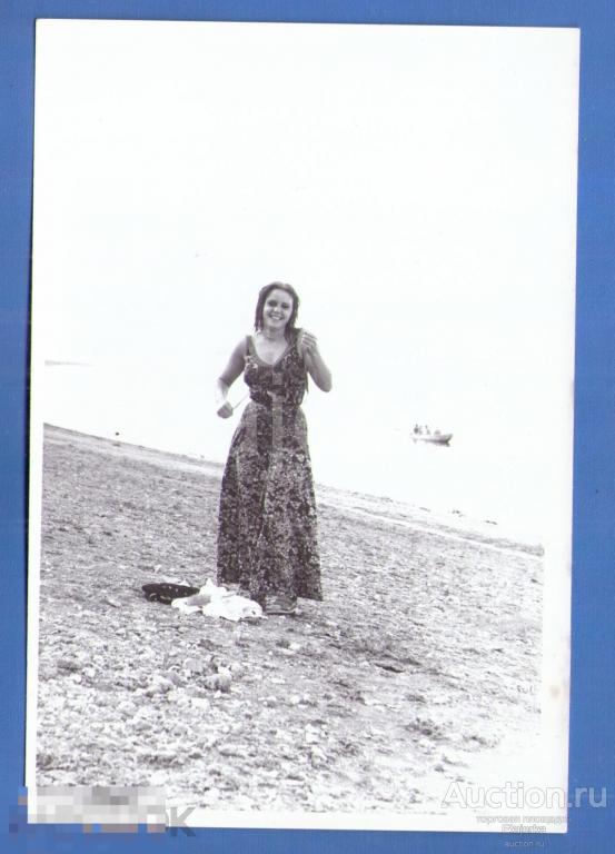 Девушка   Пляж   НЮ   Волосы   Фото СССР ( арх. ЧМ) 