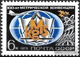 1975 СССР 4442 (Z 4389) Международная метрическая конвенция** MNHOG (ЧБН)