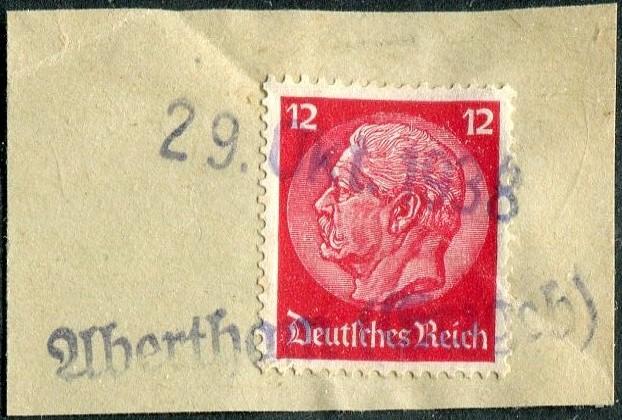 СУДЕТЫ 1938 Sudetenland Германия ABERTHAM (Abertamy) провизорий оккупация Чехословакии