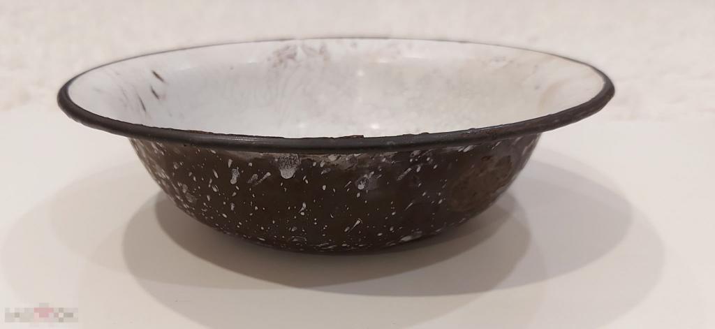 Тарелка эмалированная РККА на войну