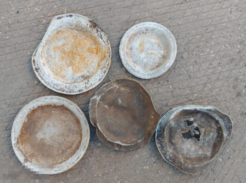 Аллюминивые тарелки РККА вов