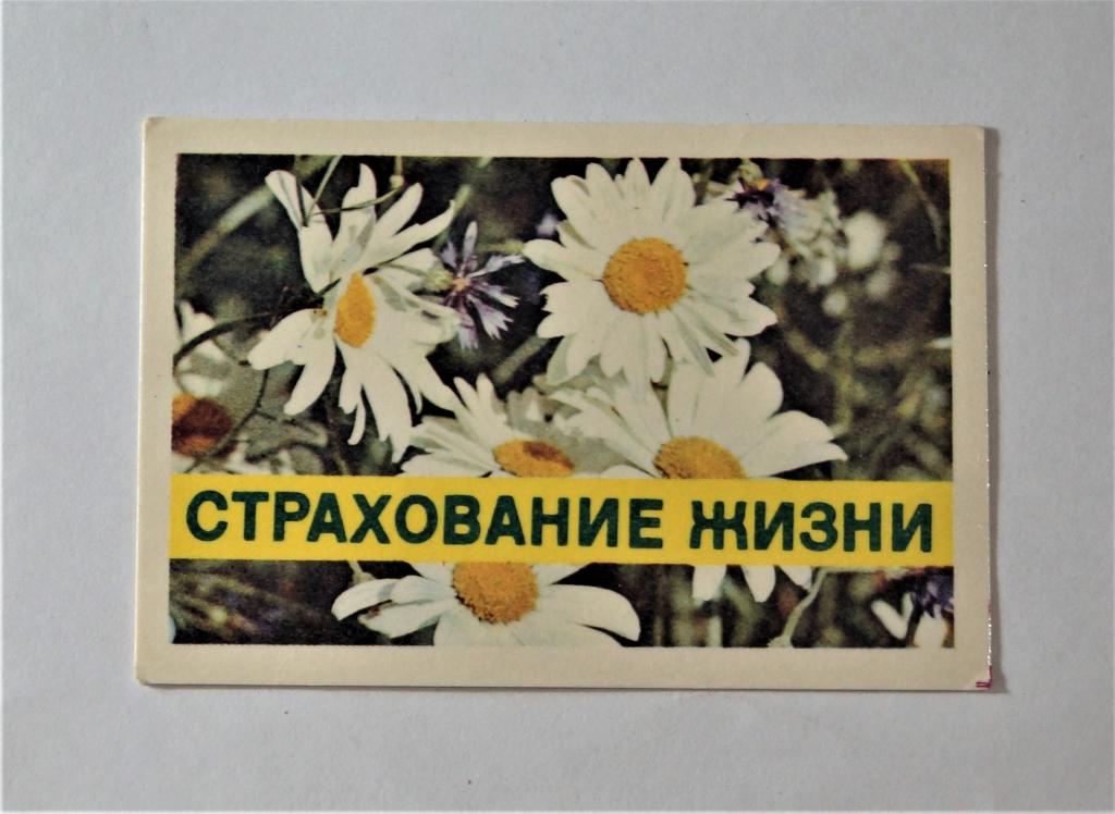 Календарь. Страхование. 1984 г. ( к-23)