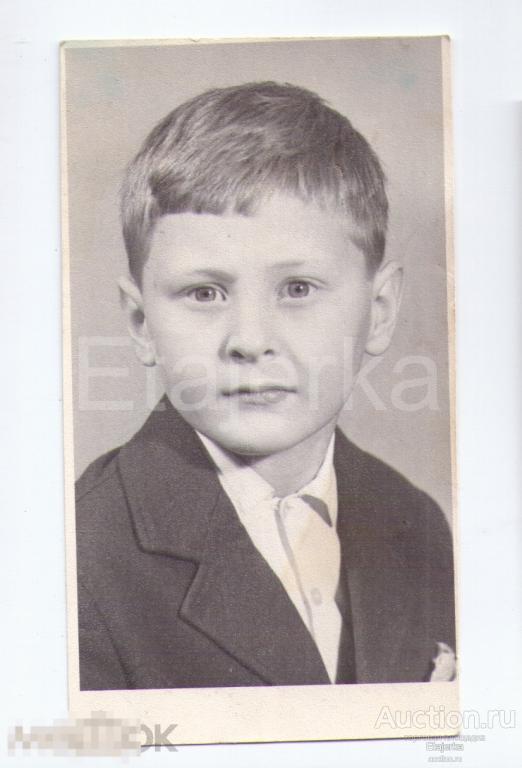 Портрет.  1973. Школьник. 1 класс. Ленинград  . Фото СССР. Арх.П-8 