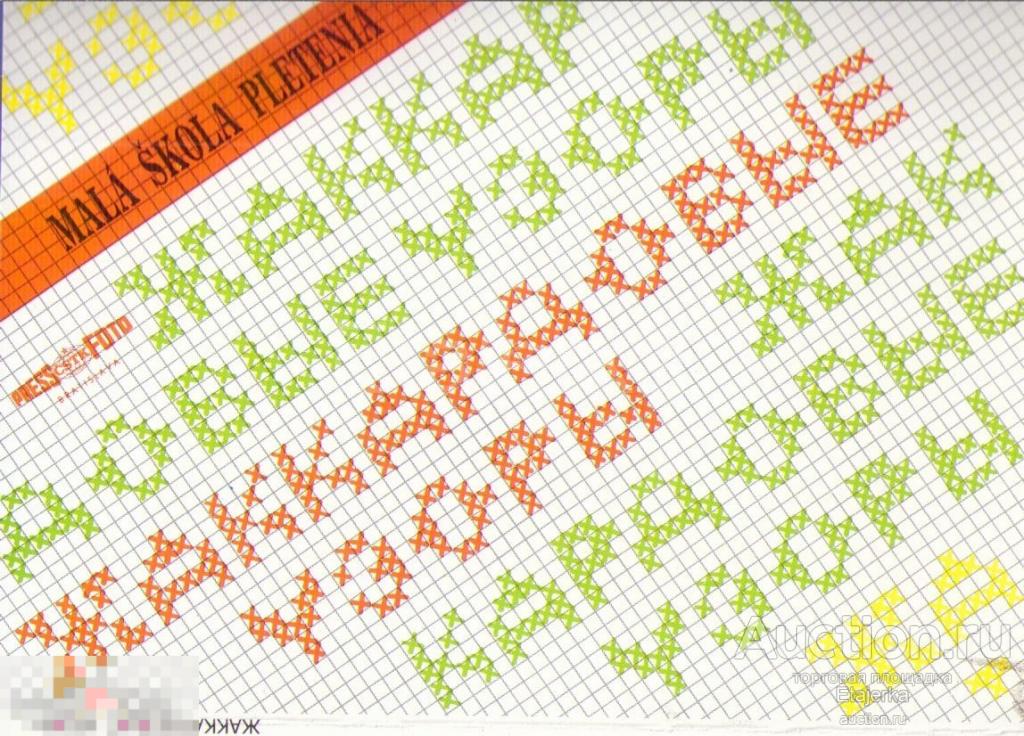 Жаккардовые узоры  . Набор открыток.  1988  . Рукоделие . Вязание . Братислава . 