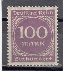 ГЕРМАНИЯ РЕЙХ  № 268 1923  Сост** MNH