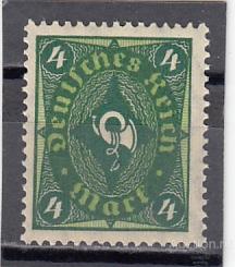 ГЕРМАНИЯ РЕЙХ  № 173 1921  Wz1  Сост** MNH