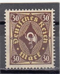 ГЕРМАНИЯ РЕЙХ  № 208  1922  Сост** MNH
