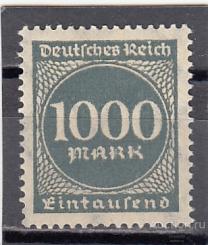 ГЕРМАНИЯ РЕЙХ  № 273 1923  Сост** MNH