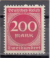 ГЕРМАНИЯ РЕЙХ  № 269 1923  Сост** MNH