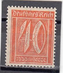 ГЕРМАНИЯ РЕЙХ  № 182  1921    Сост** MNH