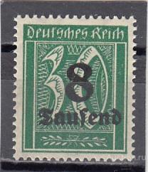 ГЕРМАНИЯ РЕЙХ  № 278 1923  Сост** MNH