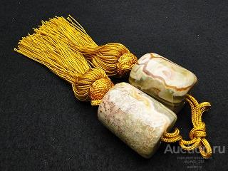 FUCHIN! Агат! Декоративный отвес для гравюр-свитков! Япония!